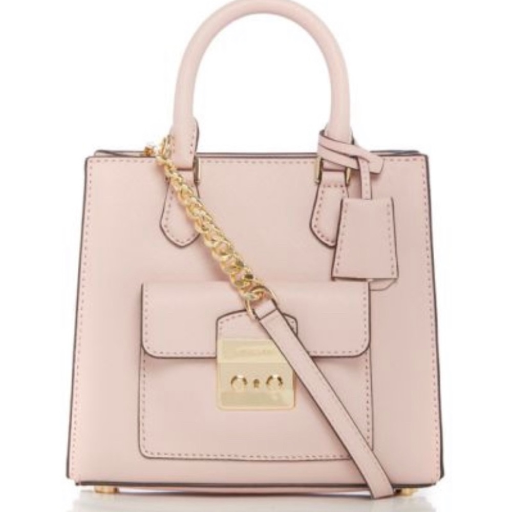 Michael Kors over the shoulder small pink  purse